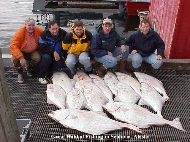 Halibat Fishing in Seldovia Alaska