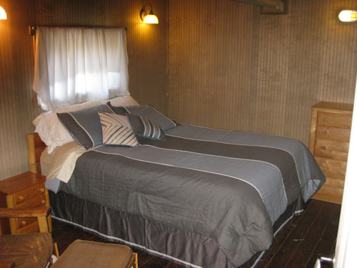 Rental Cabin Bedroom Seldovia Alaska