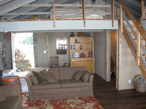 Rental Cabin Living Space
